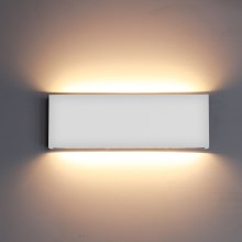 Top Light - LED Venkovní nástěnné svítidlo OBLIGO LED/12W/230V IP65 bílá