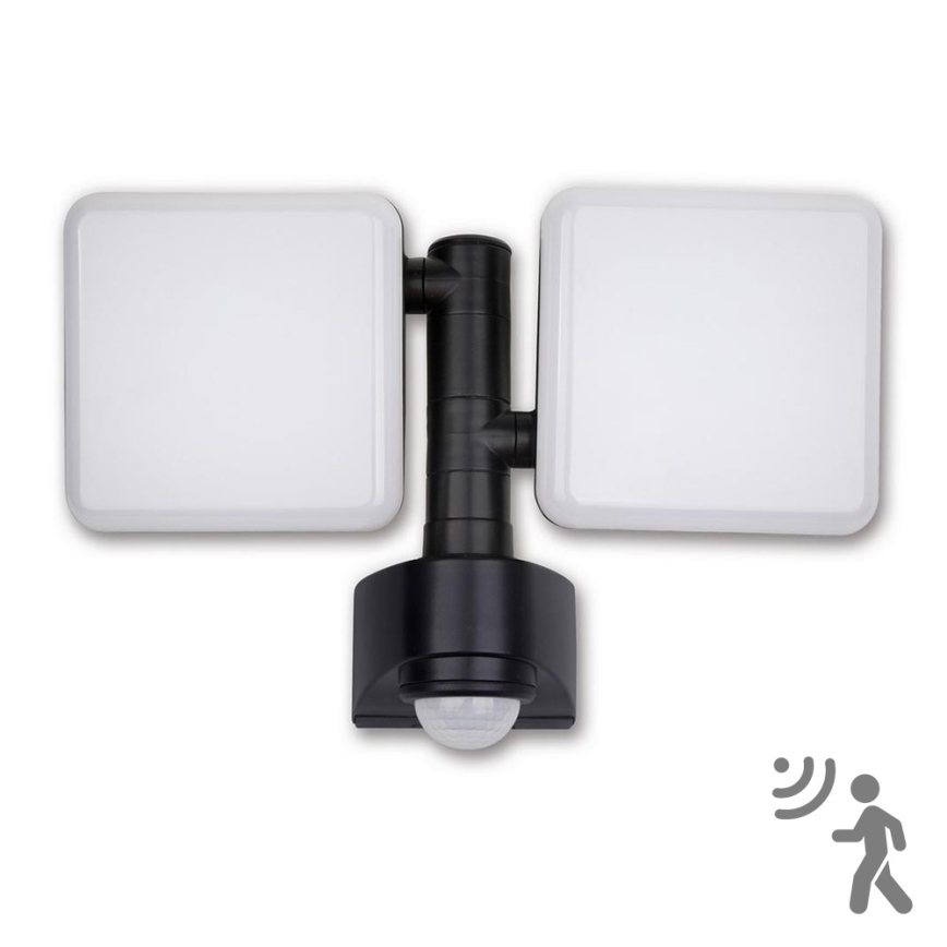 Top Light Lucca 2 PIR - LED Venkovní nástěnné svítidlo se senzorem LUCCA 2xLED/10W/230V IP54