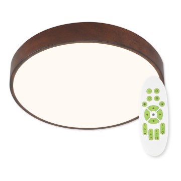 Top Light Metal 40CO RC-LED Stmívatelné stropní svítidlo METAL LED/51W/230V + DO hnědá