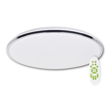 Top Light Silver KXL RC - LED Stmívatelné stropní svítidlo SILVER LED/51W/230V + dálkové ovládání