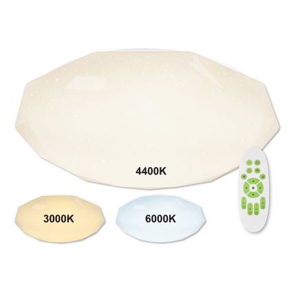 Top Light Sparkle XL RC - LED Stmívatelné stropní svítidlo s dálkovým ovladačem SPARKLE 1xLED/60W/230V