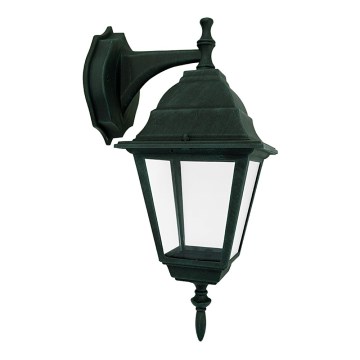 Top Light Verona D, Zel - Venkovní nástěnné svítidlo VERONA 1xE27/60W/230V zelená