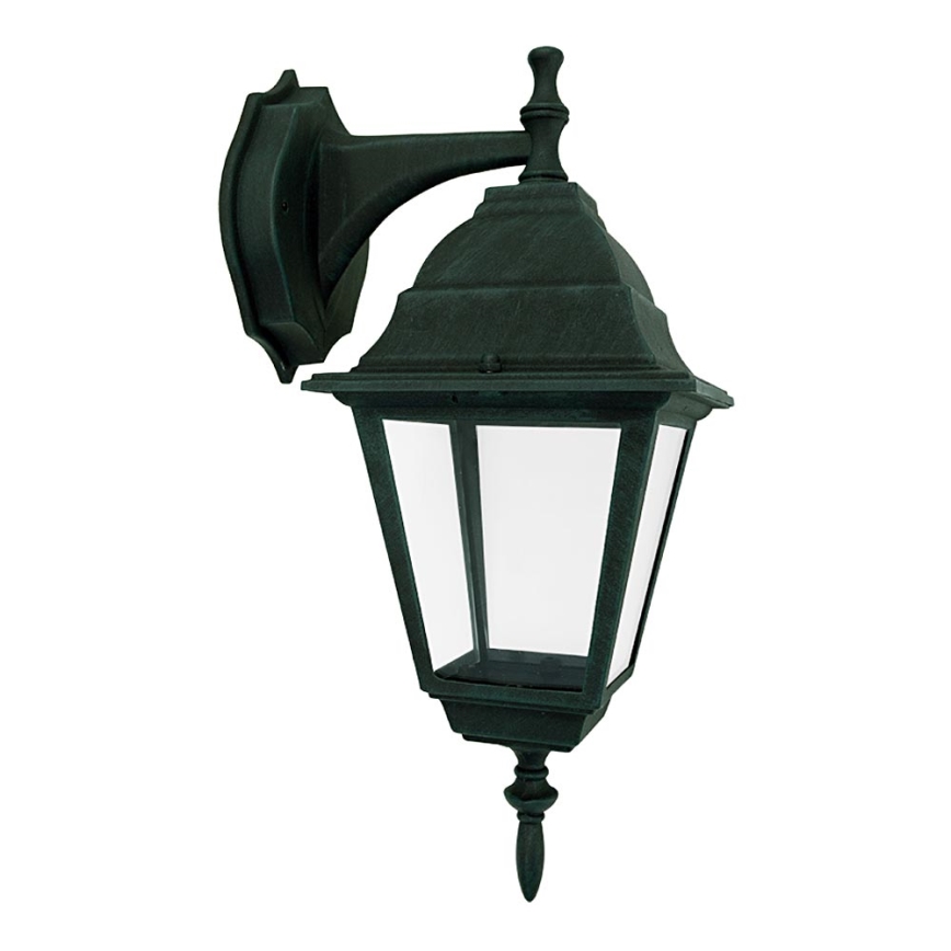 Top Light Verona D, Zel - Venkovní nástěnné svítidlo VERONA 1xE27/60W/230V zelená