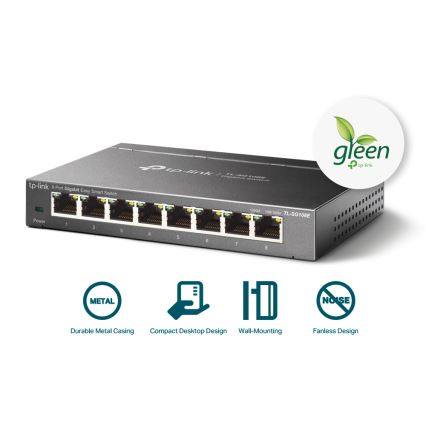 TP-Link - 8portový gigabitový Easy Smart switch