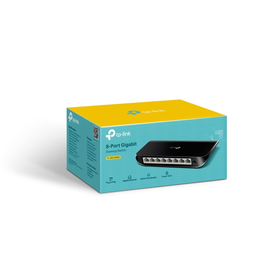 TP-Link - 8portový gigabitový stolní switch
