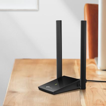 TP-Link - Bezdrátový USB síťový adaptér s anténami a vysokým ziskem Archer T4U Plus Wi-Fi