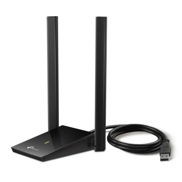 TP-Link - Bezdrátový USB síťový adaptér s anténami a vysokým ziskem Archer T4U Plus