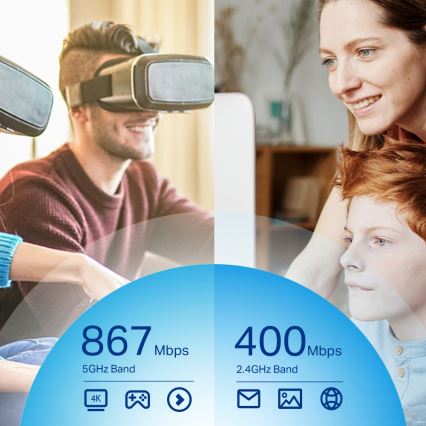 TP-Link - Bezdrátový USB síťový adaptér s anténami a vysokým ziskem