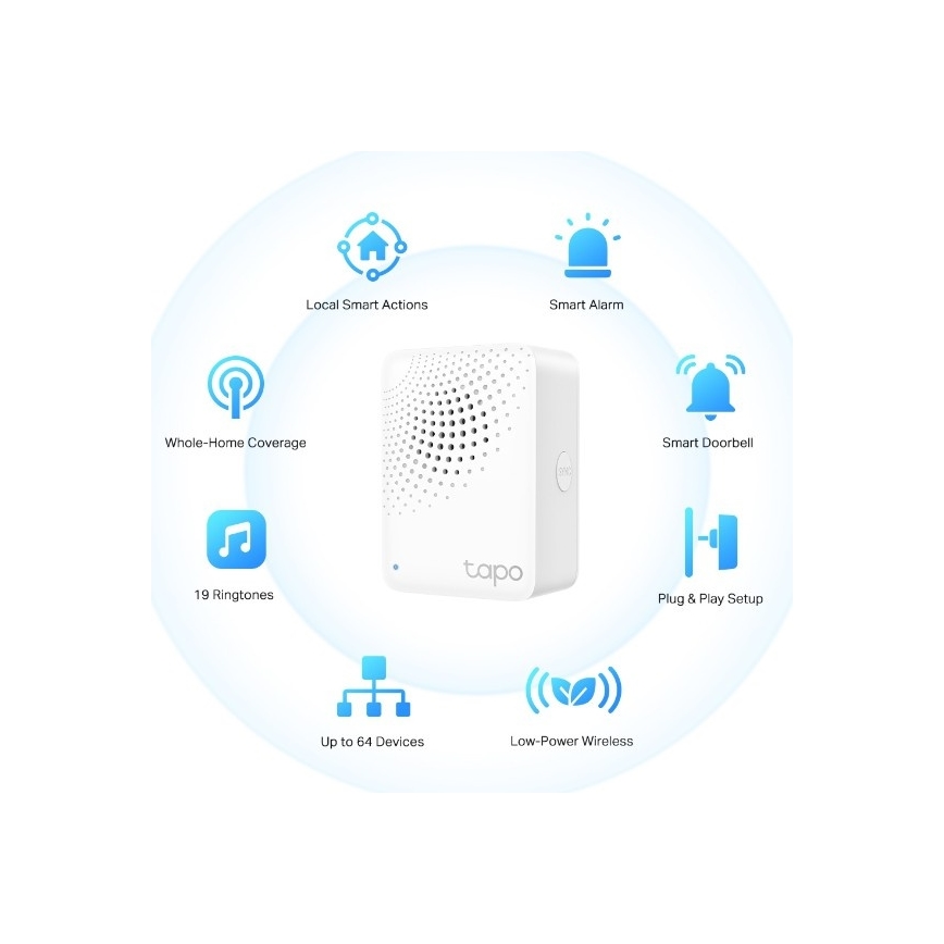 TP-Link - Chytrá brána Hub MATTER Wi-Fi Tapo H100