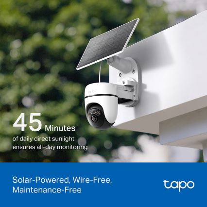 TP-Link - Chytrá solární kamera 5V IP65