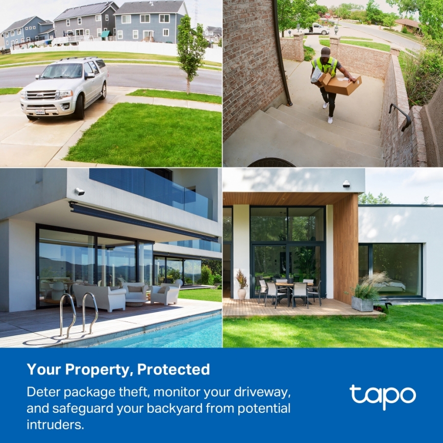 TP-Link - Chytrá venkovní kamera IP65 5V Wi-Fi