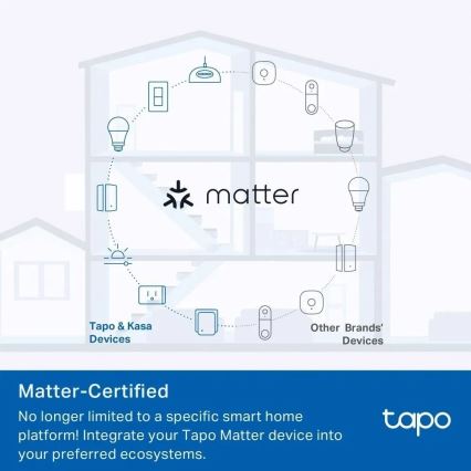 TP-Link - Chytrá zásuvka E MATTER 3690W Wi-Fi