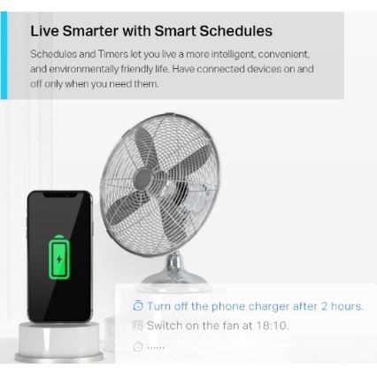 TP-Link - Chytrá zásuvka F 3680W Wi-Fi