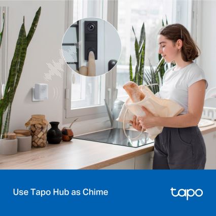 TP-Link - Chytrý mini video zvonek Wi-Fi