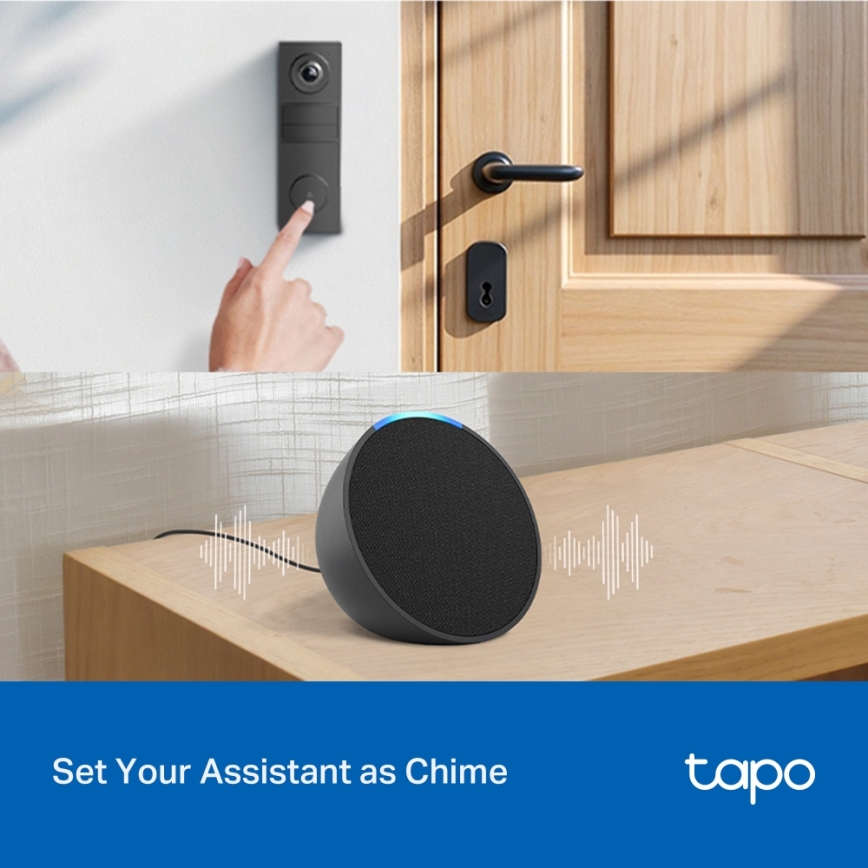 TP-Link - Chytrý mini video zvonek Wi-Fi