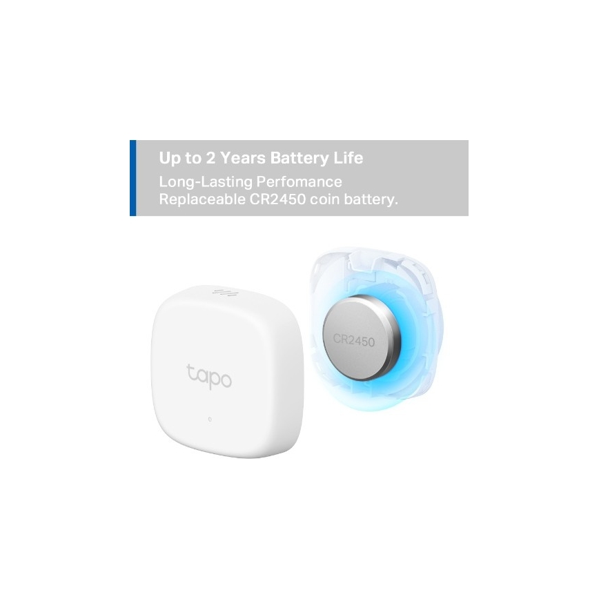 TP-Link - Chytrý senzor pro měření teploty a vlhkosti 1xCR2450