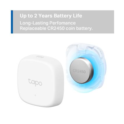 TP-Link - Chytrý senzor pro měření teploty a vlhkosti 1xCR2450 Wi-Fi