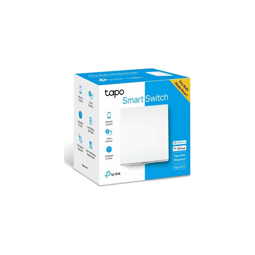 TP-Link - Chytrý světelný vypínač 2xAAA