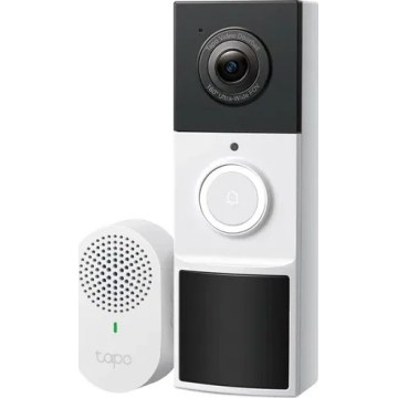 TP-Link - Chytrý videozvonek se senzorem 2K 6400 mAh IP65 Wi-Fi