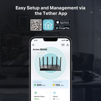 TP-Link - Dual-Band Wi-Fi 7 Router