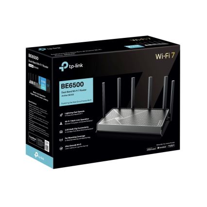 TP-Link - Dual-Band Wi-Fi 7 Router