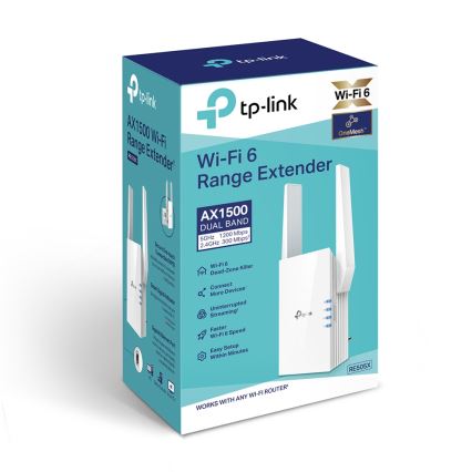 TP-Link - Dvoupásmový Wi-Fi 6 Extender