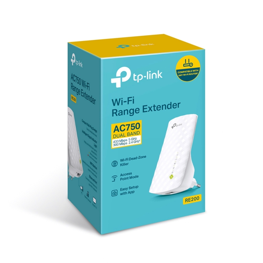 TP-Link - Extender/Repeater 2,4/5 GHZ Wi-Fi