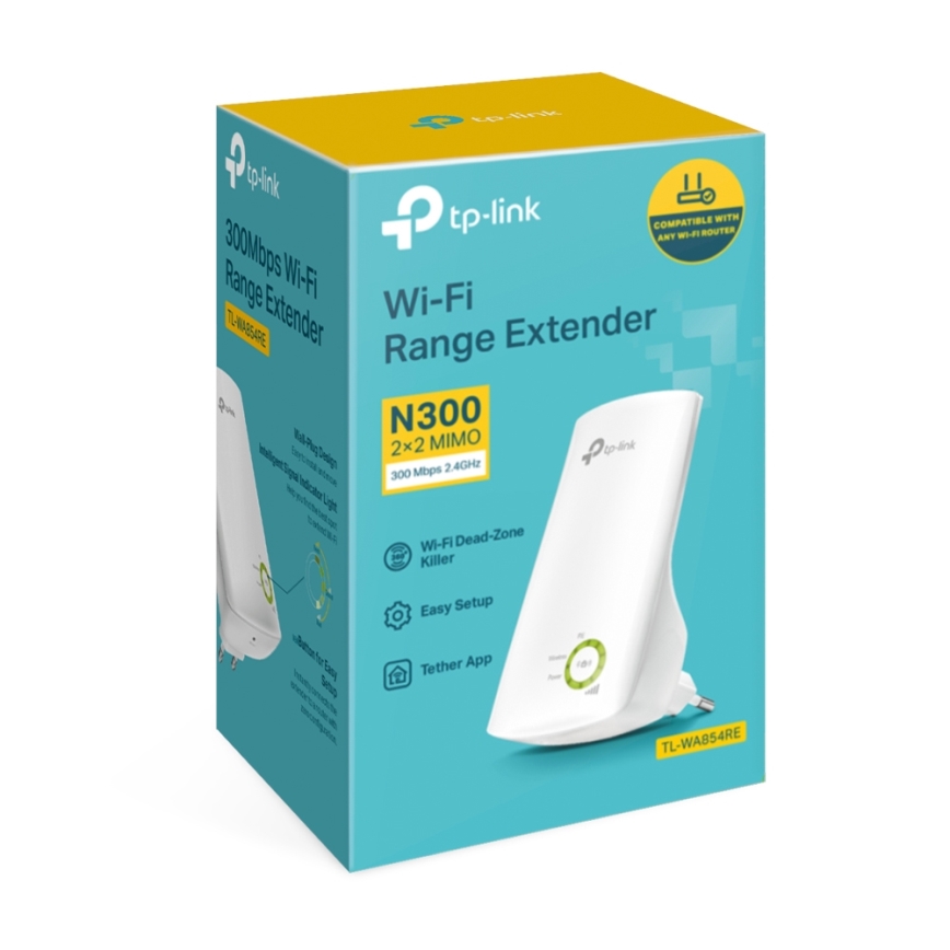 TP-Link - Jednopásmový Wi-Fi 4 Extender N300