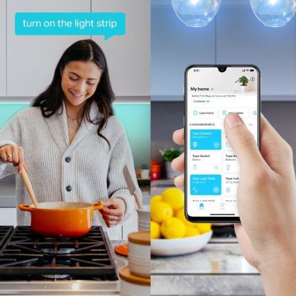 TP-Link - LED RGBW Stmívatelný pásek 5 m LED/20,5W/230V Wi-Fi
