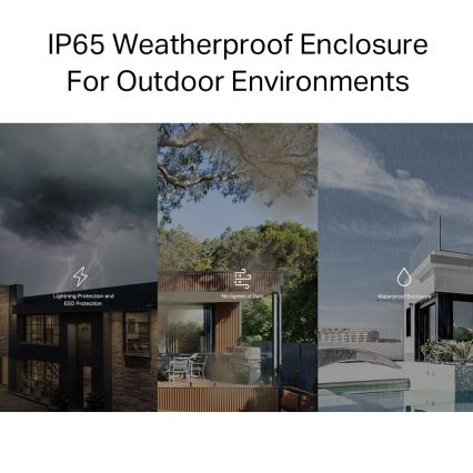 TP-Link - Outdoor/Indoor Mesh Wi-Fi 6 Unit