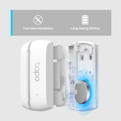 TP-Link - Smart kontaktní senzor 1xCR2032 Wi-Fi