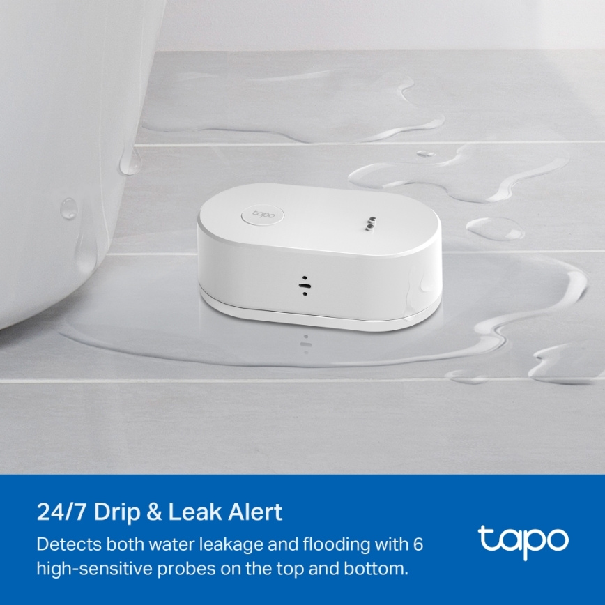 TP-Link - Smart snímač úniku vody 2xAAA Wi-Fi