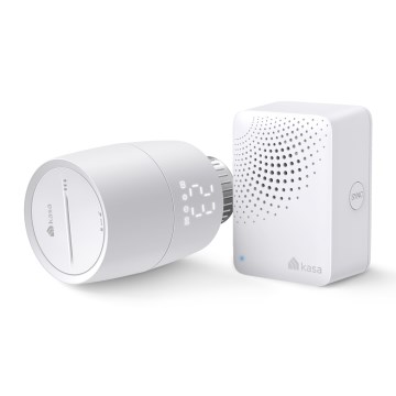 TP-Link - Základní sada termostatické hlavice s LCD displejem 2xAA MATTER Tuya