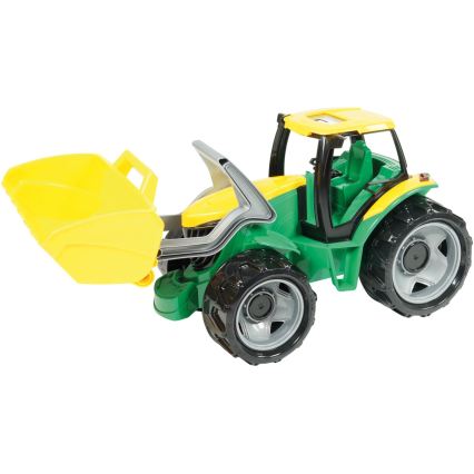 Traktor se lžící 65 cm zelená/žlutá