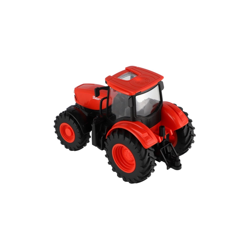 Traktor Zetor s valníkem 2xAA + dálkové ovládání