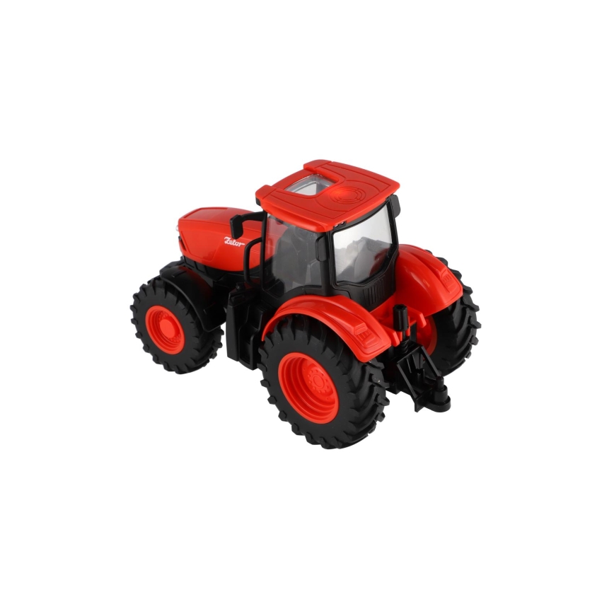 Traktor Zetor s vlekem 2xAA + dálkové ovládání