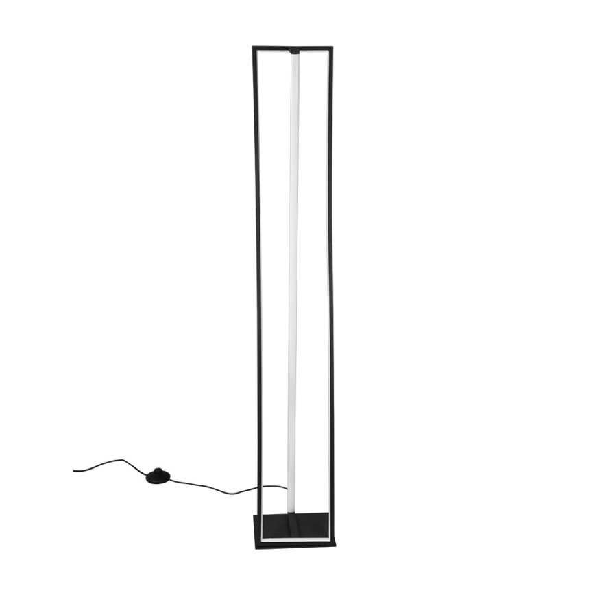 Trio - LED Stmívatelná stojací lampa EDGE LED/26W/230V 2300/3000/4000K černá/zlatá
