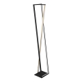 Trio - LED Stmívatelná stojací lampa EDGE LED/26W/230V 2300/3000/4000K černá/zlatá