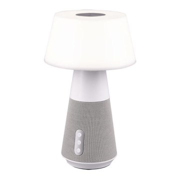 Trio - LED Stmívatelná stolní lampa s bluetooth reproduktorem a USB LED/4,5W/230V
