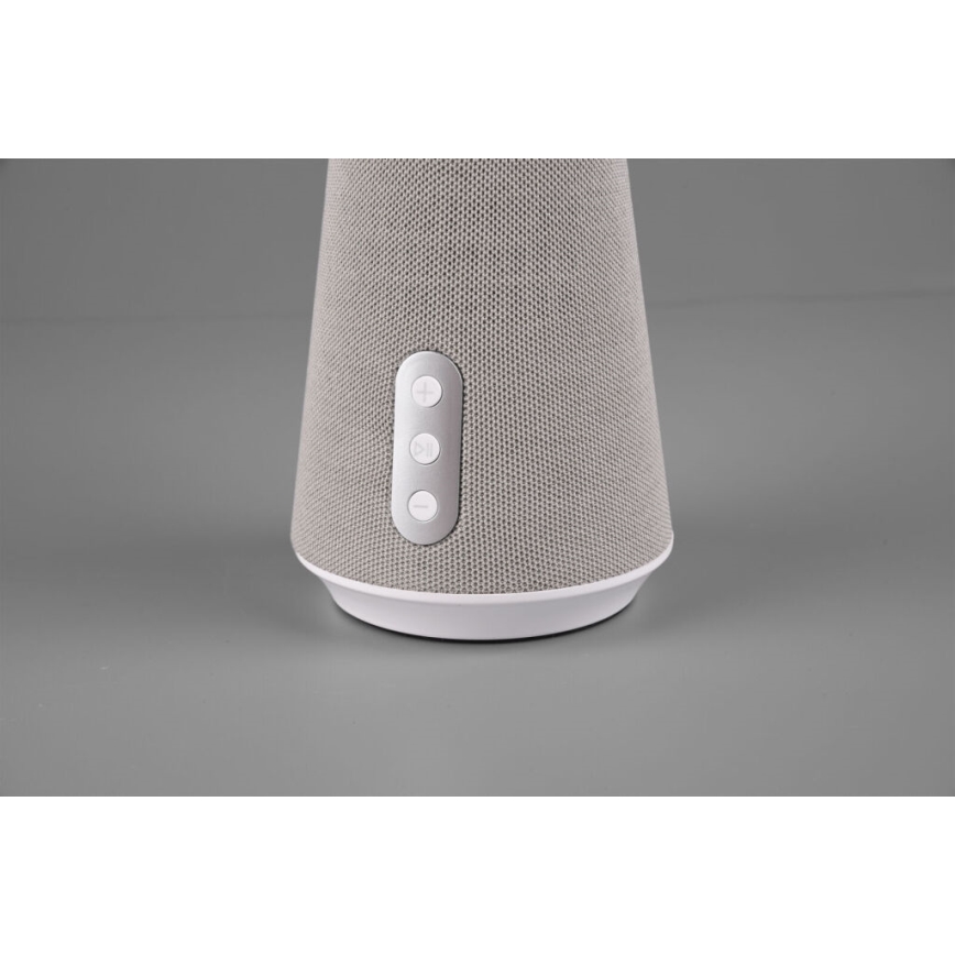 Trio - LED Stmívatelná stolní lampa s bluetooth reproduktorem a USB LED/4,5W/230V