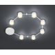 Trio - LED Stmívatelné stropní svítidlo NASHVILLE 7xLED/3W/230V