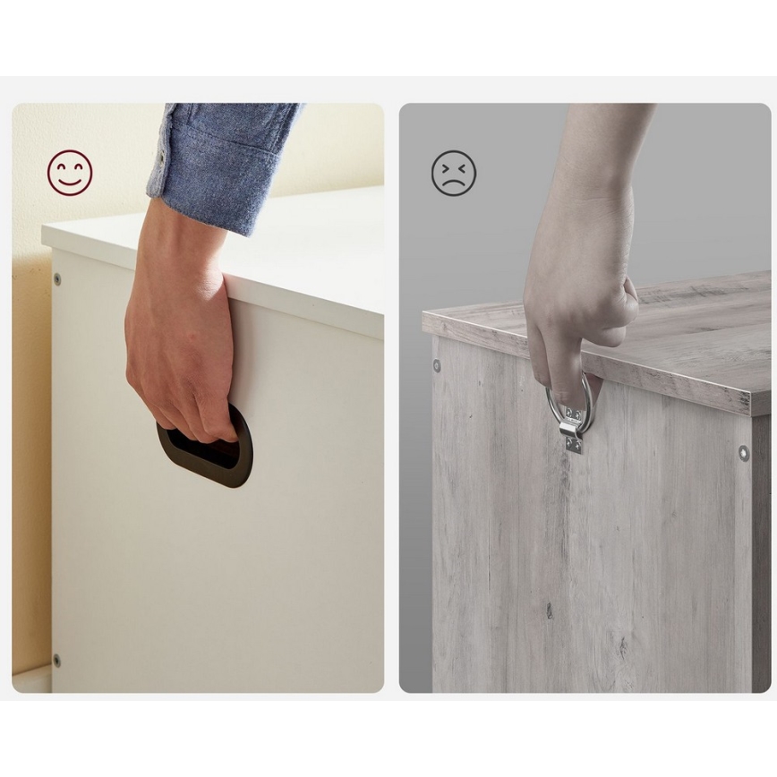 Truhla TOVIAN bílá