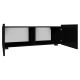 TV stolek CALABRINI 37x100 cm černá