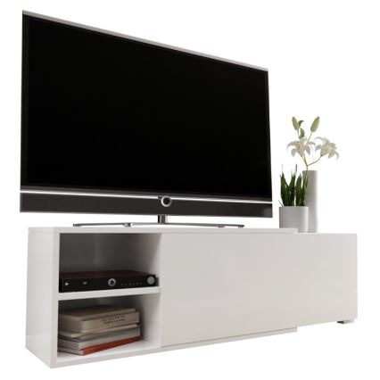 TV stolek CLIF 40x180 cm bílá