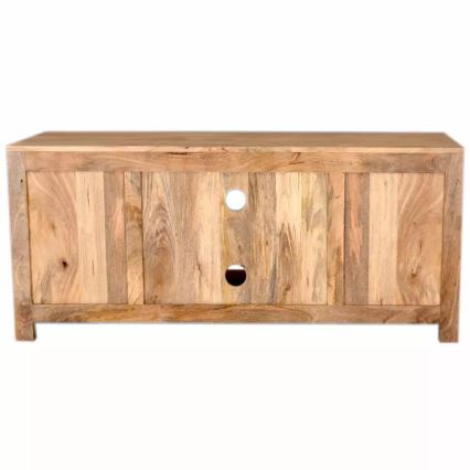 TV stolek HINA 140x45 cm masiv/mangovník
