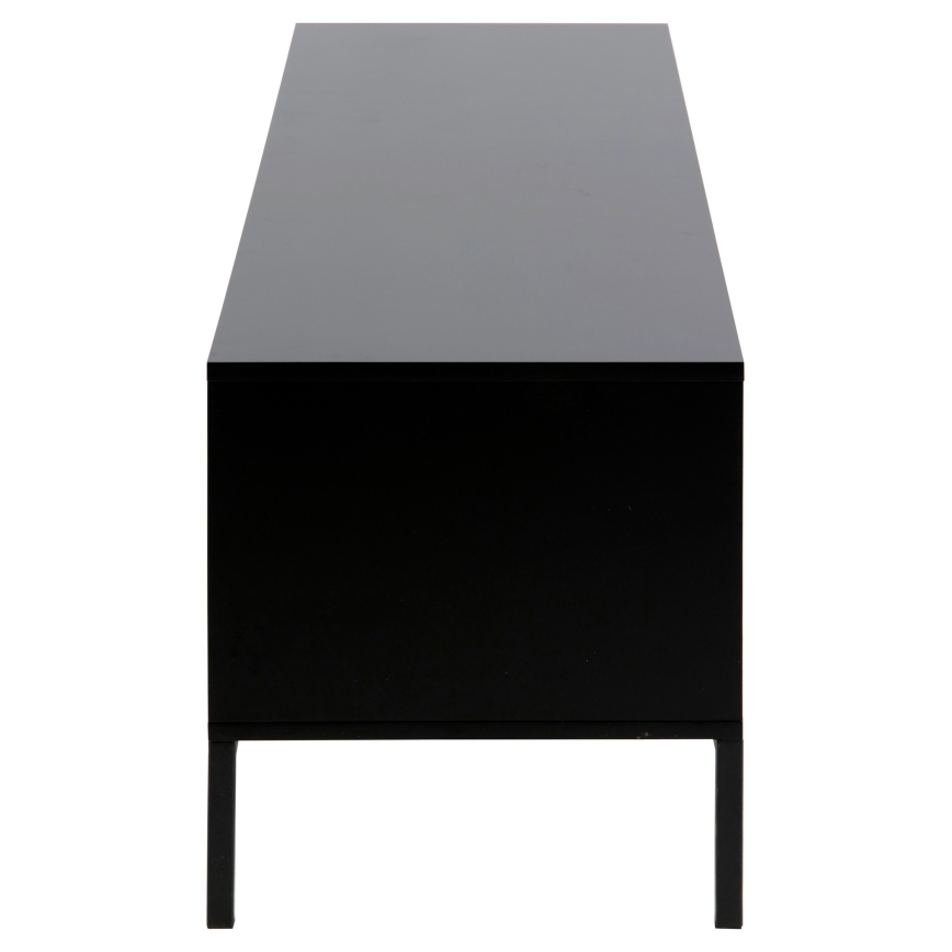 TV stolek SARON 140x40 cm dub/černá