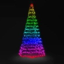 Twinkly - LED RGB Venkovní vánoční stromeček LIGHT TREE 450xLED 3m IP44 Wi-Fi