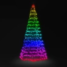 Twinkly - LED RGB Venkovní vánoční stromeček LIGHT TREE 750xLED 4m IP44 Wi-Fi