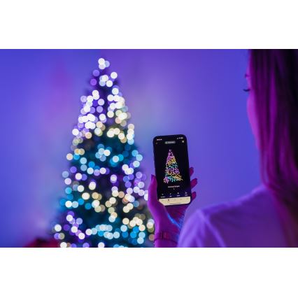 Twinkly - LED RGBW Stmívatelný vánoční stromek TREE 435xLED 2,1 m Wi-Fi