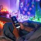 Twinkly - LED RGB Stmívatelný venkovní vánoční řetěz CLUSTER 400xLED 9,5m IP44 Wi-Fi